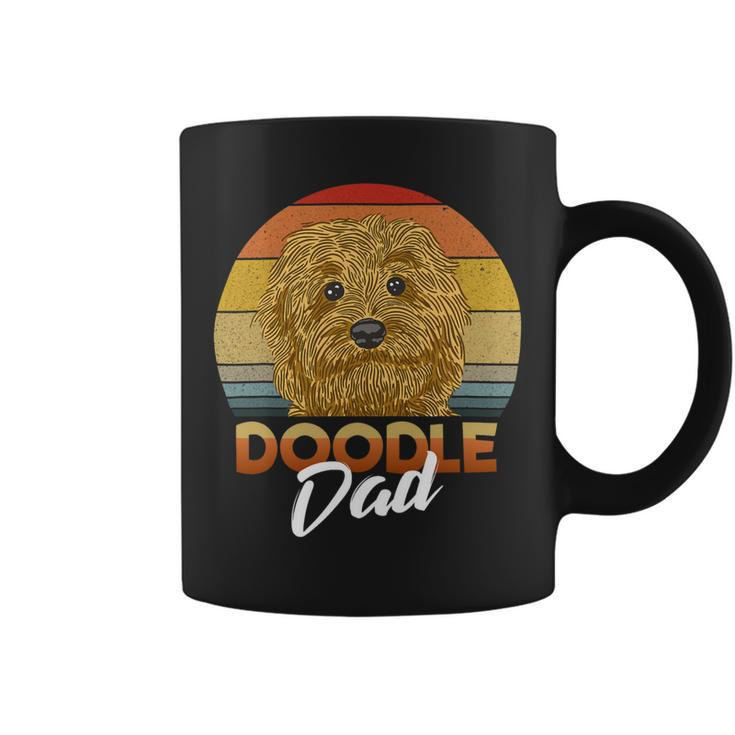 Doodle Dad Pet Golden Doodle Dog Mens Goldendoodle Coffee Mug