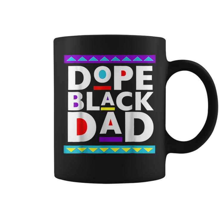 Dope Black Dad Junenth 1865 African American Father Men  Coffee Mug