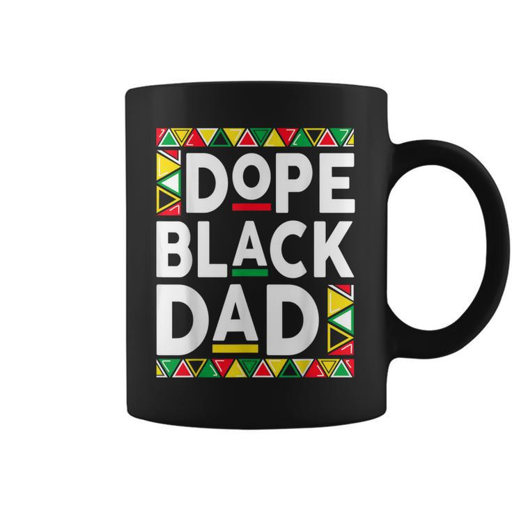 Dope Black Dad Junenth African Fathers  Coffee Mug