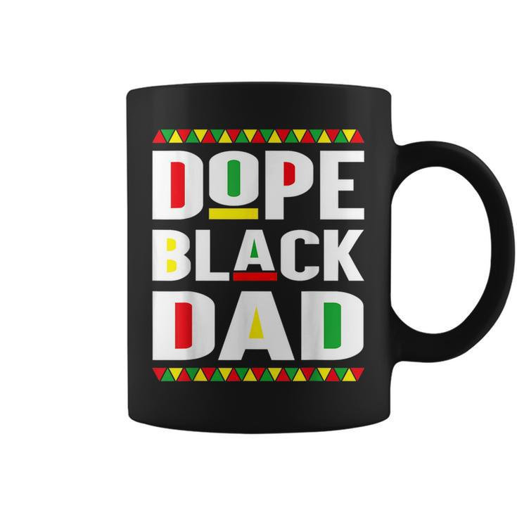 Dope Black Dad Junenth African Men Fathers Day  Coffee Mug