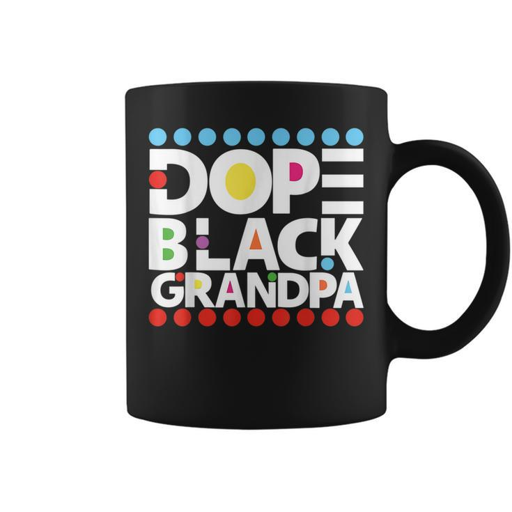 Dope Black Family Junenth 1865 Funny Dope Black Grandpa  Coffee Mug