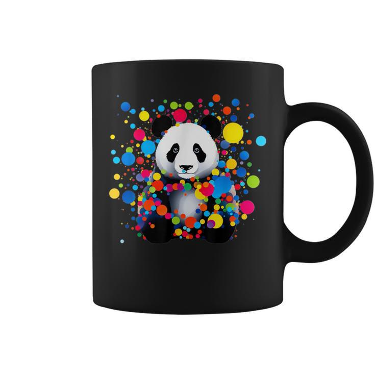 Dot Day Panda Bear September Creativity Dot Day Animal Coffee Mug
