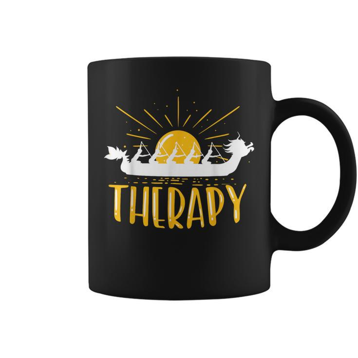 Dragon Boat Is My Therapy I Paddle Dragonboat Coffee Mug