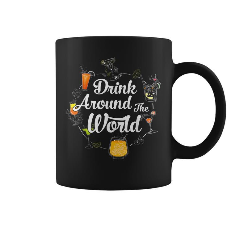 Drink Around The World I Drink Around The World Epcot  Coffee Mug