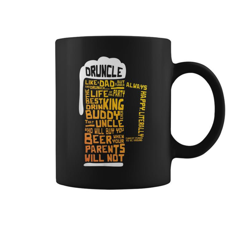 Druncle Funny Uncles Beer  Coffee Mug