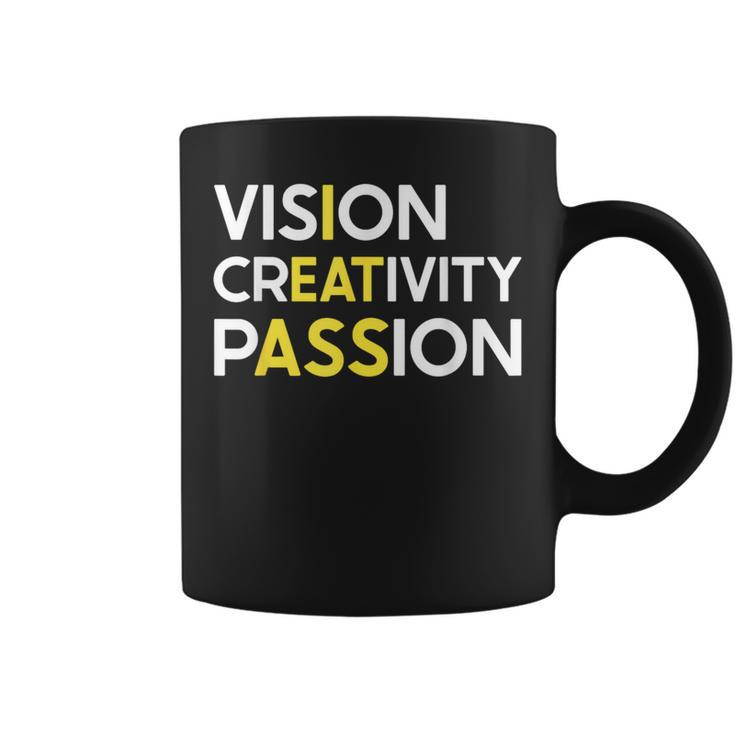 I Eat Ass Vision Creativity Passion Secret Message Coffee Mug