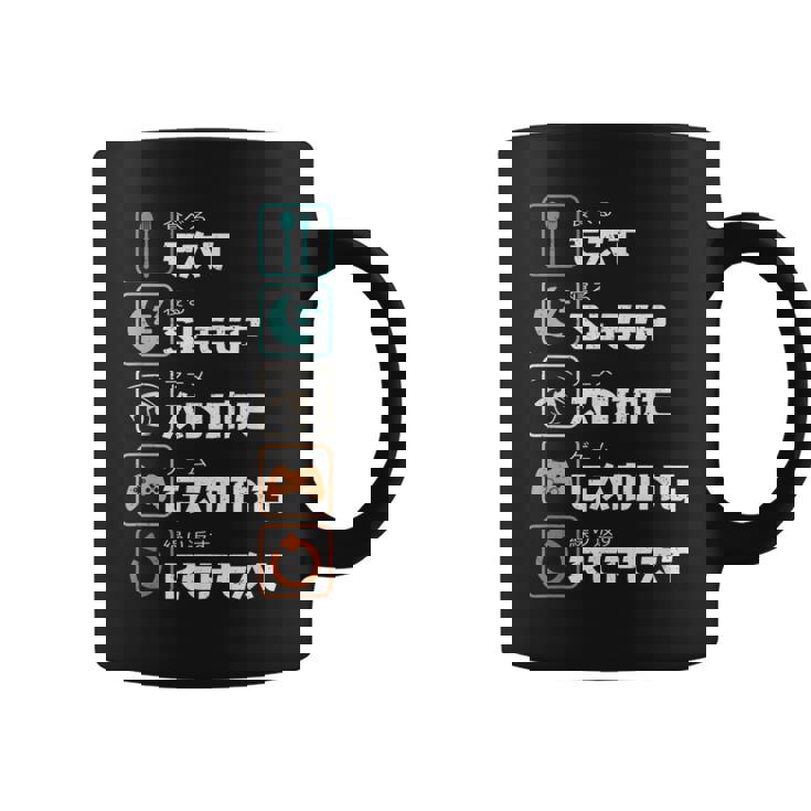Eat Sleep Anime Gaming Repeat Funny Otaku Gamer  Coffee Mug