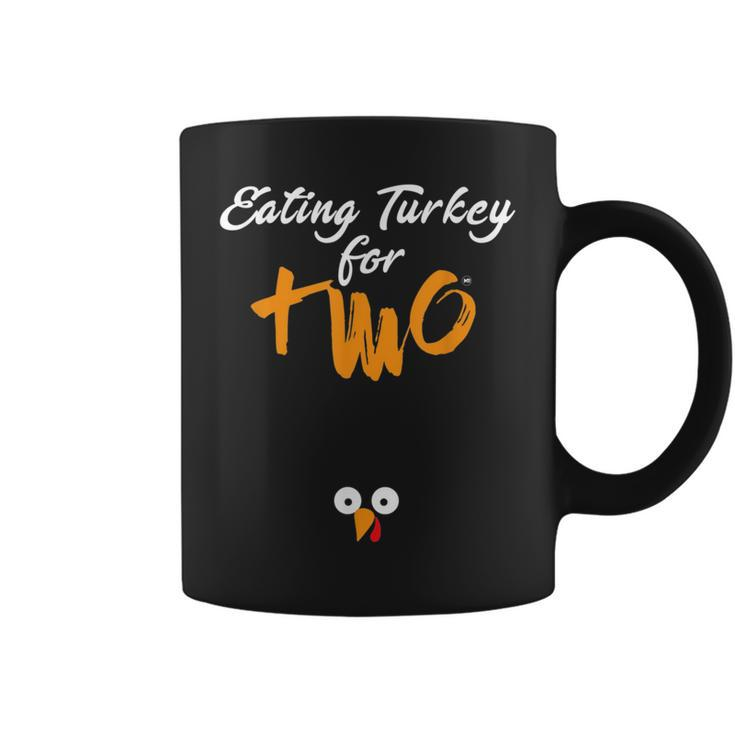 Eating Turkey For Two Maternity  Design Coffee Mug