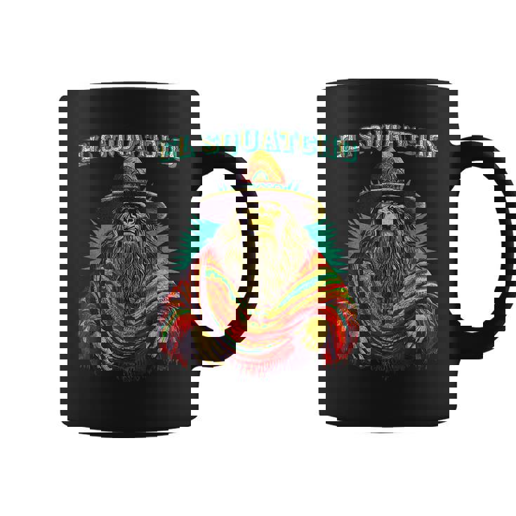 El Squatcho Poncho – Western Bigfoot Sasquatch Coffee Mug