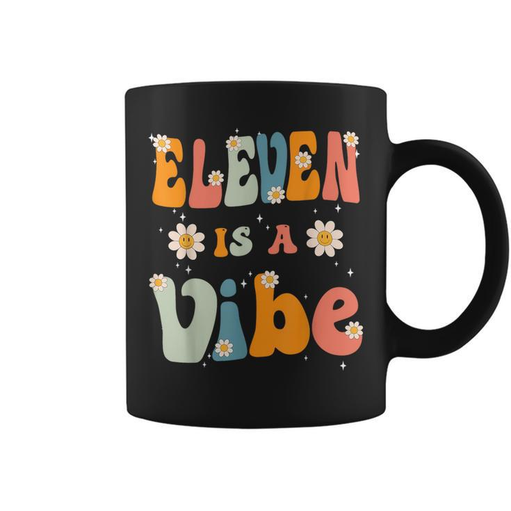 Eleven Is A Vibe 11Th Birthday Party 11 Eleven Year Old Kids  Coffee Mug