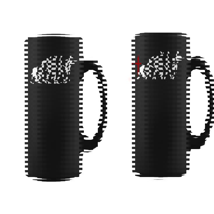 England Soccer Evolution English Flag English Pride England Coffee Mug