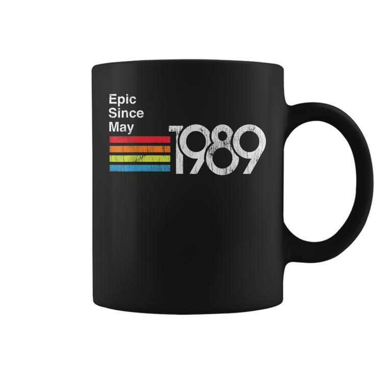 Epic Since May 1989 30Th Birthday  Retro Vintage Coffee Mug