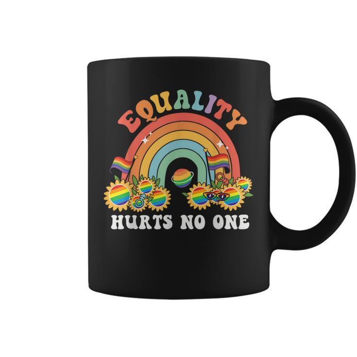 Equality Hurts No One Lgbt Pride T  Gay Pride T   Coffee Mug