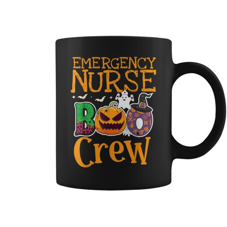 Er Nurse Boo Crew Emergency Room Nurse Halloween Party Coffee Mug