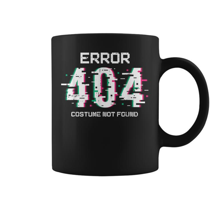 Error 404 Costume Not Found Halloween Coding Coder Coffee Mug