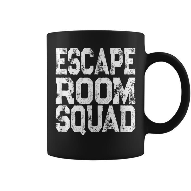 Escape Room Squad  Matching Escape Room Group Coffee Mug