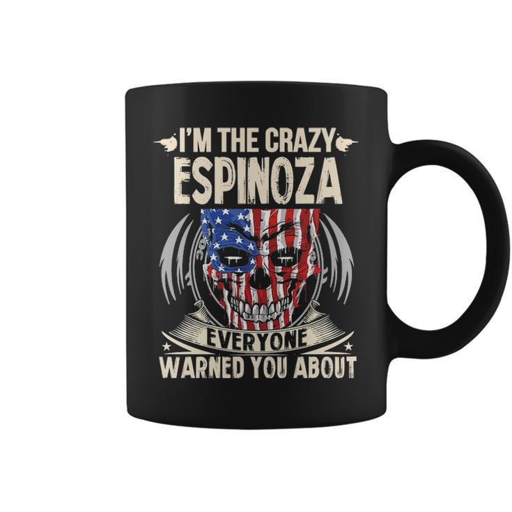 Espinoza Name Gift Im The Crazy Espinoza Coffee Mug