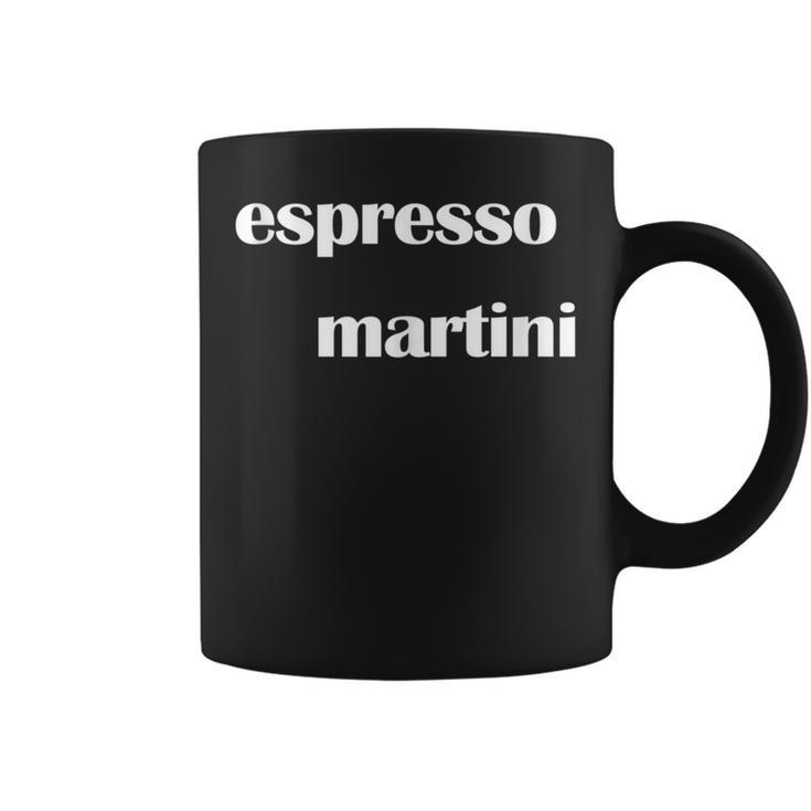 Espresso Martini Cold Coffee Flavored Cocktail Coffee Mug