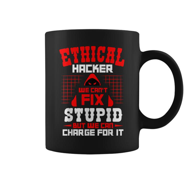Ethical Hacker Cyber Hacking Awareness Security Programmer Coffee Mug