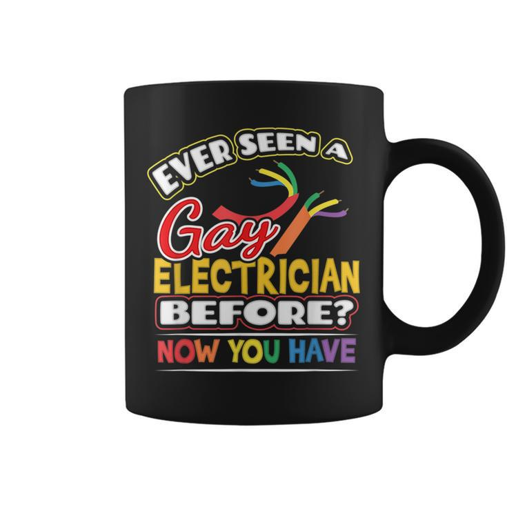 Ever Seen A Gay Electrician Before Pride Week  Lgbt Coffee Mug