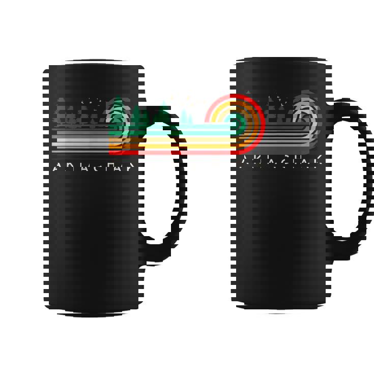 Evergreen Vintage Stripes Akiachak Alaska Coffee Mug