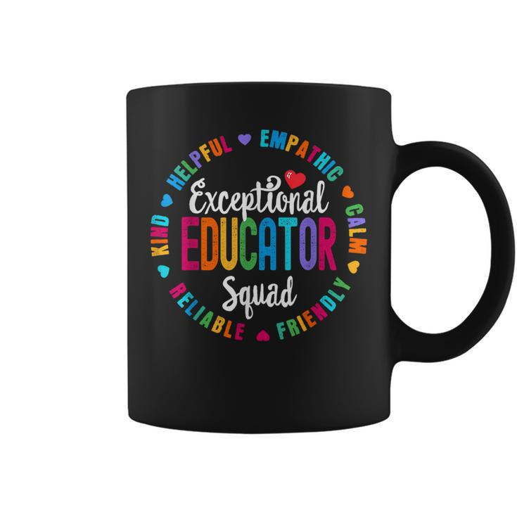 Exceptional Educator Squad Special Education Teacher Autism Coffee Mug