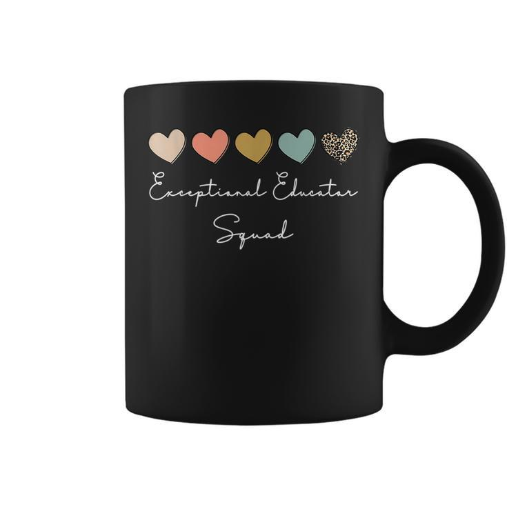Exceptional Educator Squad Special Education Teacher  Coffee Mug