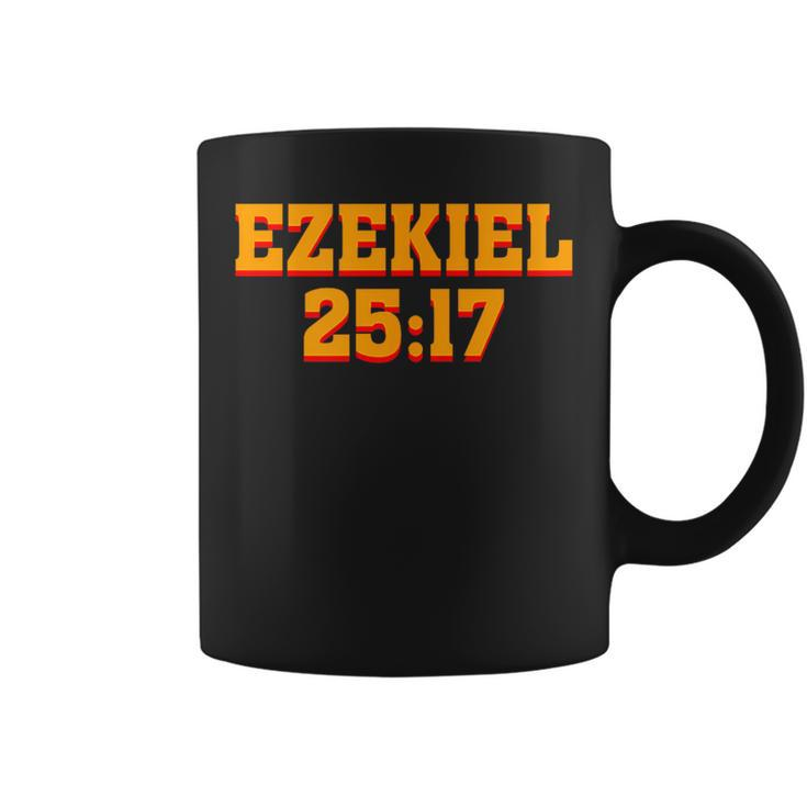 Ezekiel 2517 Christian Motivational Coffee Mug