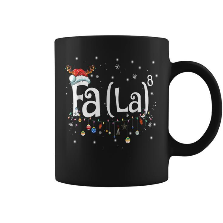 Fa La8 Christmas Santa Fa La Math Coffee Mug