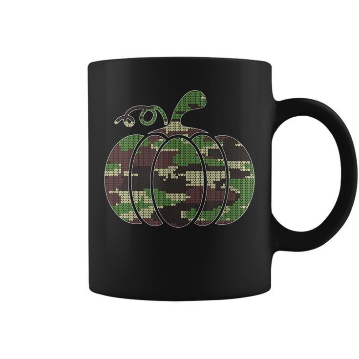 Fall Pumpkin Camo Military Tactical Camoflauge Halloween Fun Halloween Coffee Mug