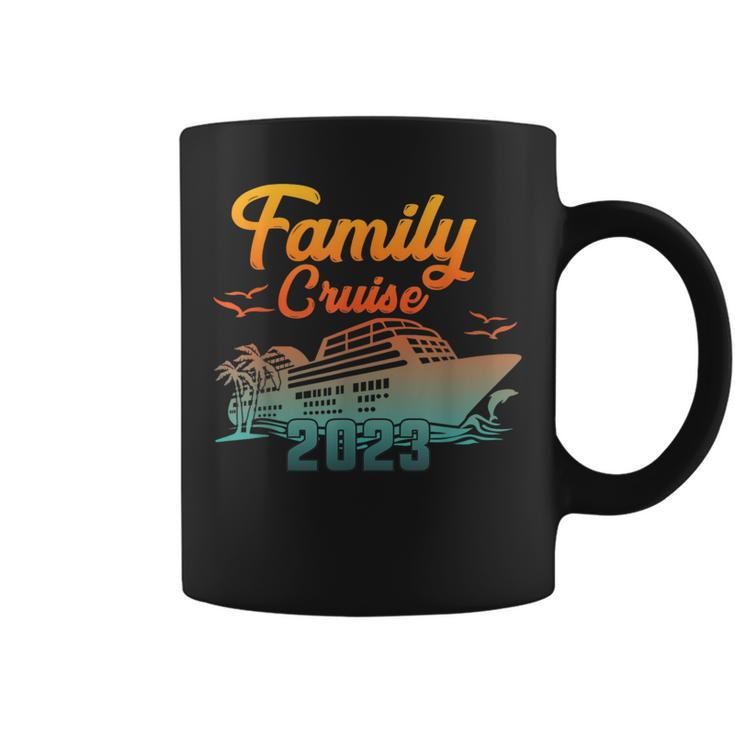 Family Cruise 2023 Travel Holiday Family Matching Squad  Coffee Mug