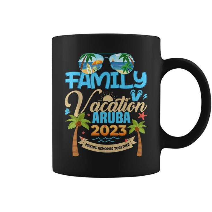 Family Cruise Aruba 2023 Summer Matching Vacation 2023  Coffee Mug