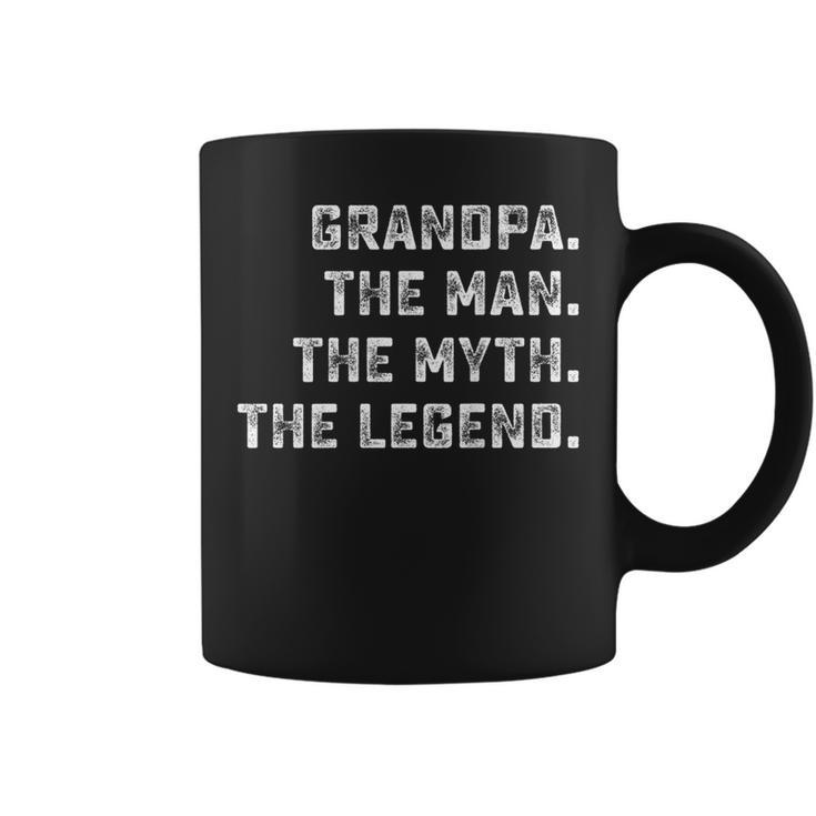Family Group  Grandpa The Man The Myth The Legend  Coffee Mug