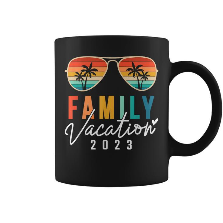 Family Vacation 2023 Beach Summer Matching For Men Women Kid Family Vacation Funny Designs Funny Gifts Coffee Mug