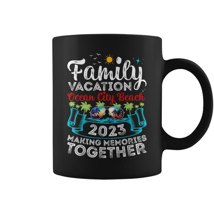 Family Vacation 2023 Maryland Ocean City Beach  Coffee Mug