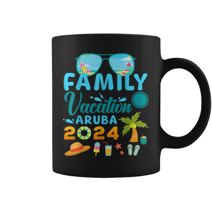Family Vacation Aruba 2024 Matching Family Vacation 2024 Coffee Mug