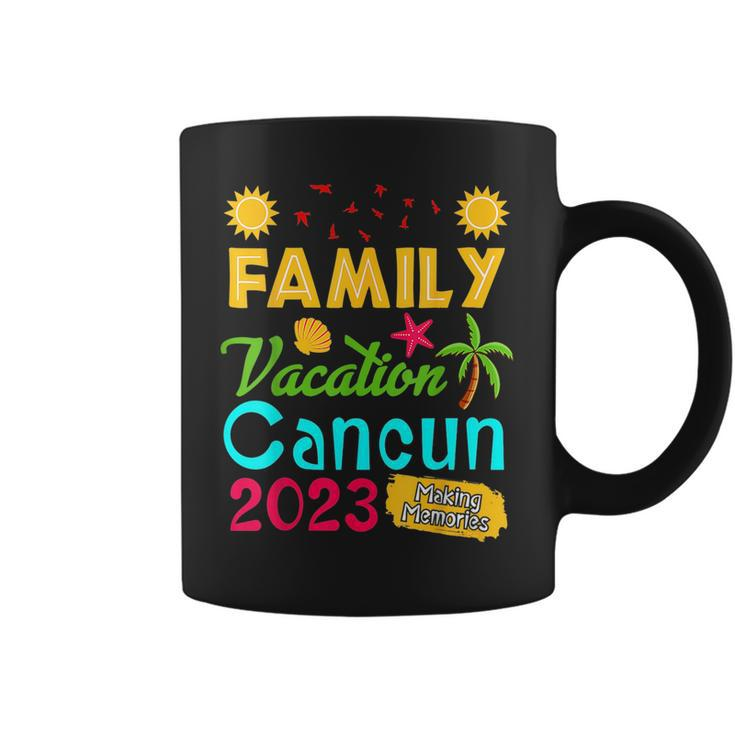 Family Vacation Cancun 2023 Summer Family Trip  Coffee Mug