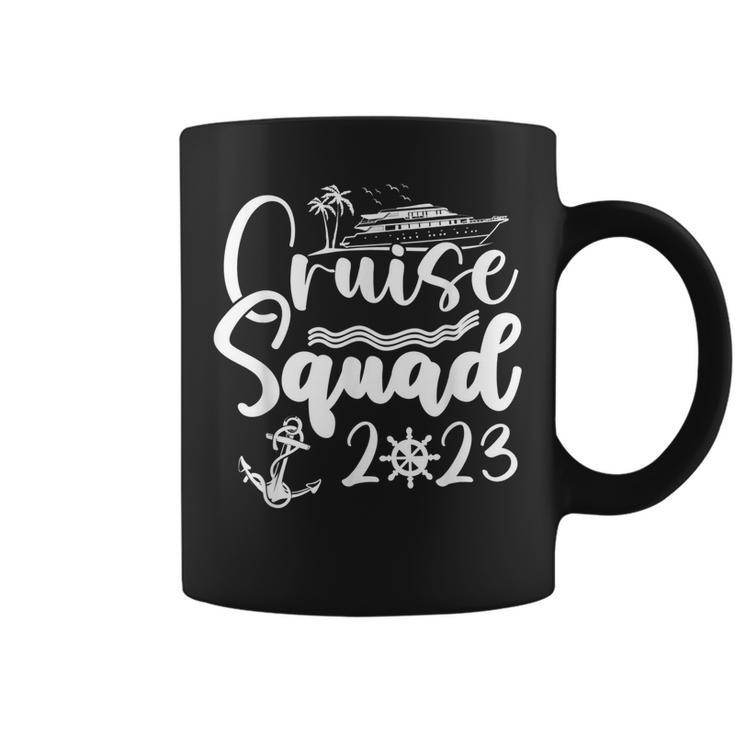 Family Vacation Matching Cruise Squad 2023  Family Vacation Funny Designs Funny Gifts Coffee Mug