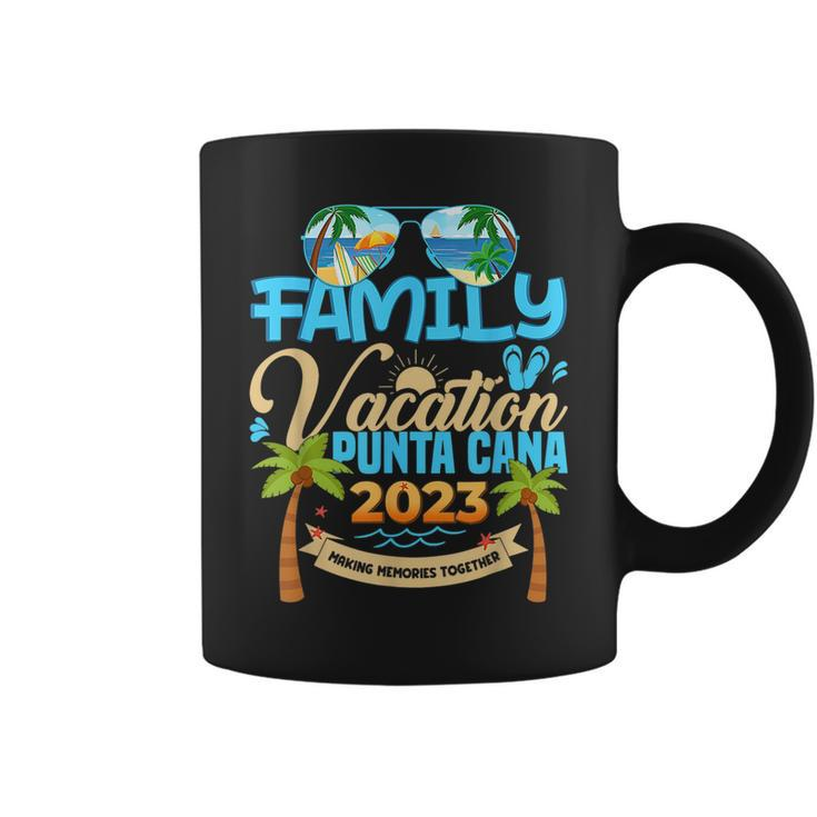 Family Vacation Punta Cana 2023 Dominican Republic Vacation  Coffee Mug