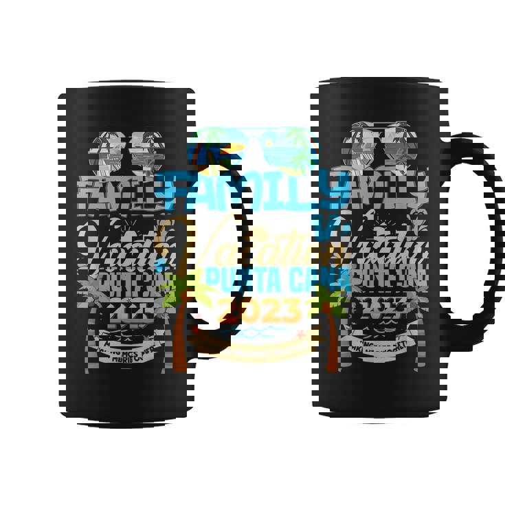 Family Vacation Punta Cana 2023 Dominican Republic Vacation  Coffee Mug