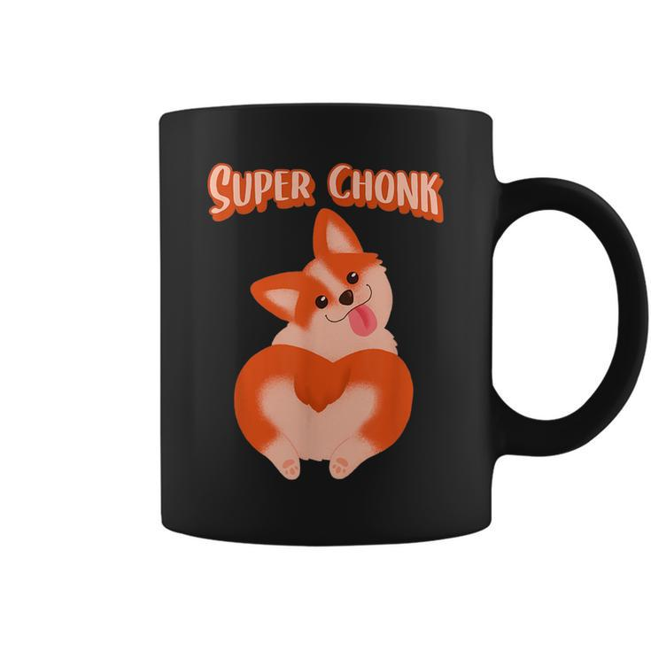 Fat Chonky Pet Meme Lovers Heckin Chonker Super Chonk Corgi  Coffee Mug