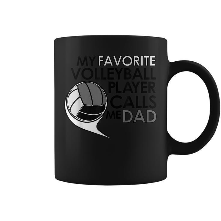 My Favorite Volleyball Player Calls Me Dad T Sports Coffee Mug