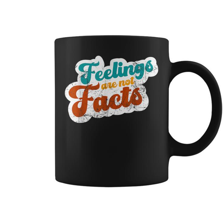 Feelings Are Not Facts Mental Health Awareness Coffee Mug