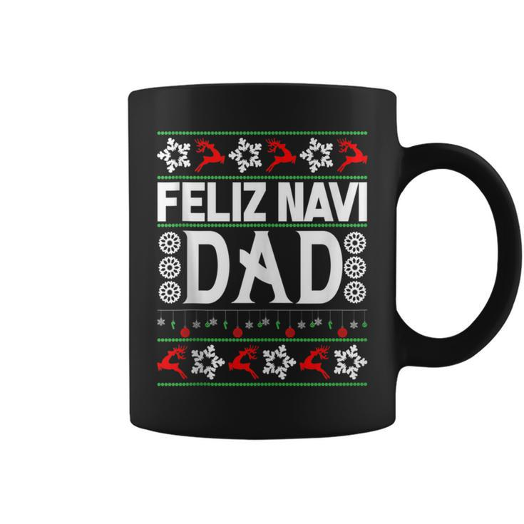 Feliz Navi Dad-Navidad Ugly Christmas Sweater Coffee Mug