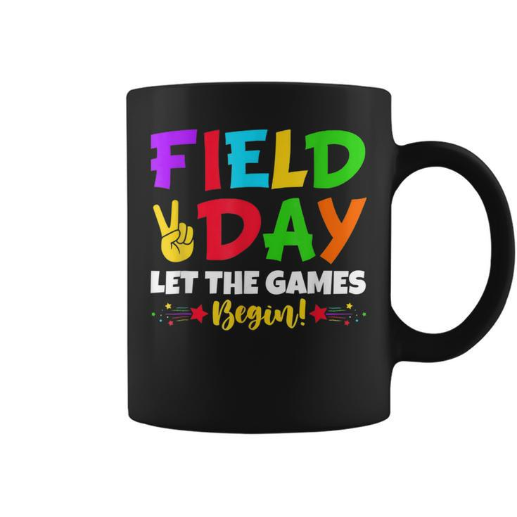 Field Day Let The Games Begin Cool Design Coffee Mug