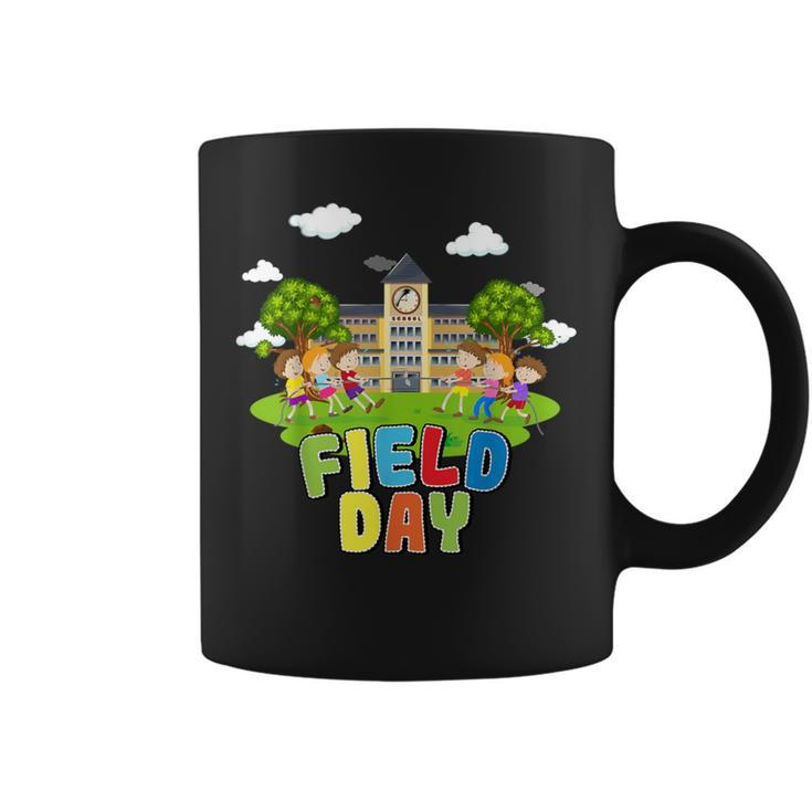 Field Day Tug Of War Coffee Mug