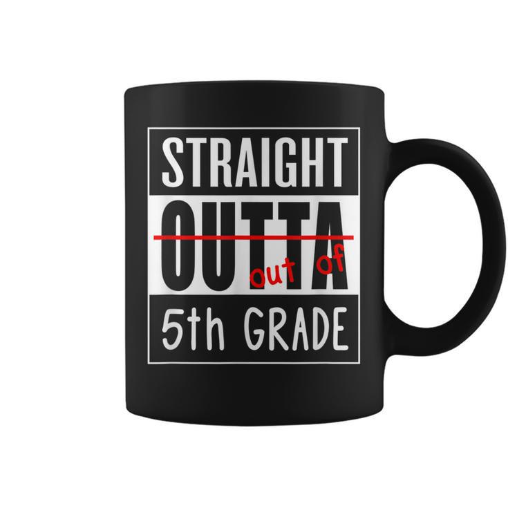 Fifth Grade Graduation  Straight Outta 5Th Grade Coffee Mug