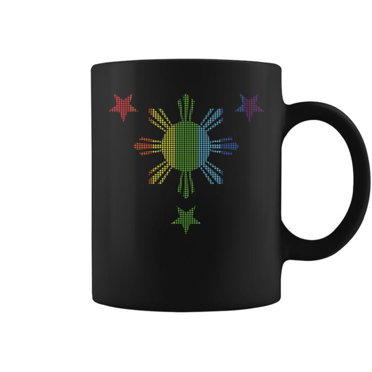 Filipino Pride - Flag Sun Lgbt   Coffee Mug