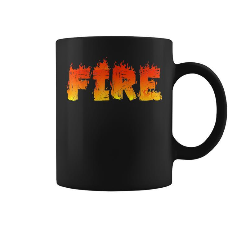 Fire Halloween Costume Fire And Ice Matching Couples Coffee Mug