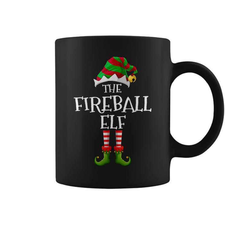 Fireball Elf Matching Family Group Christmas Party Coffee Mug